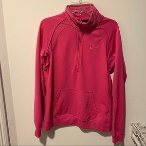 Nike Dri-Fit Quarter Zip Pink Size Medium